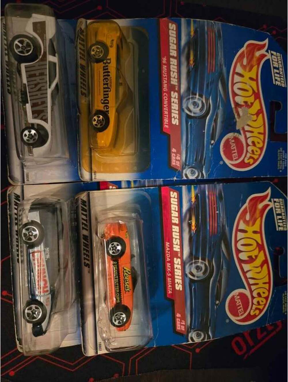 Hot Wheels Sugar Rush Series Candy Cars Lot